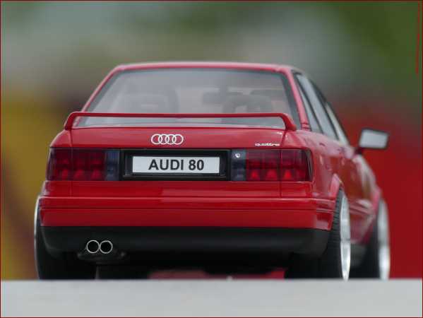 1:18 Audi 80 Quattro Competition Limousine 1994 + BBS RS Alufelgen